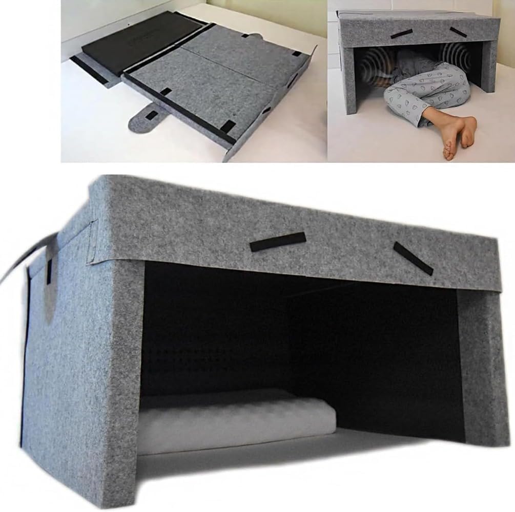 KCNN スリーピングキャビン寝室防音・遮光サイレントテント折りたたみ